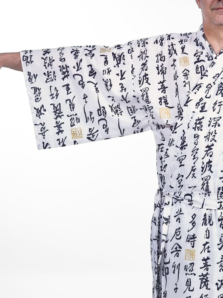 Kimono Yukata Homme Sutra Hannya