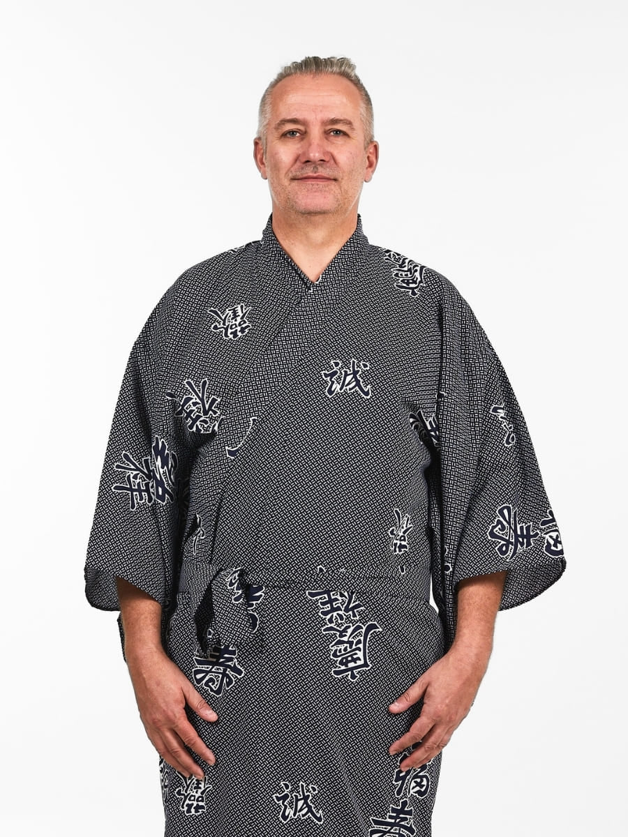 Kimono Yukata Homme Yorokobi