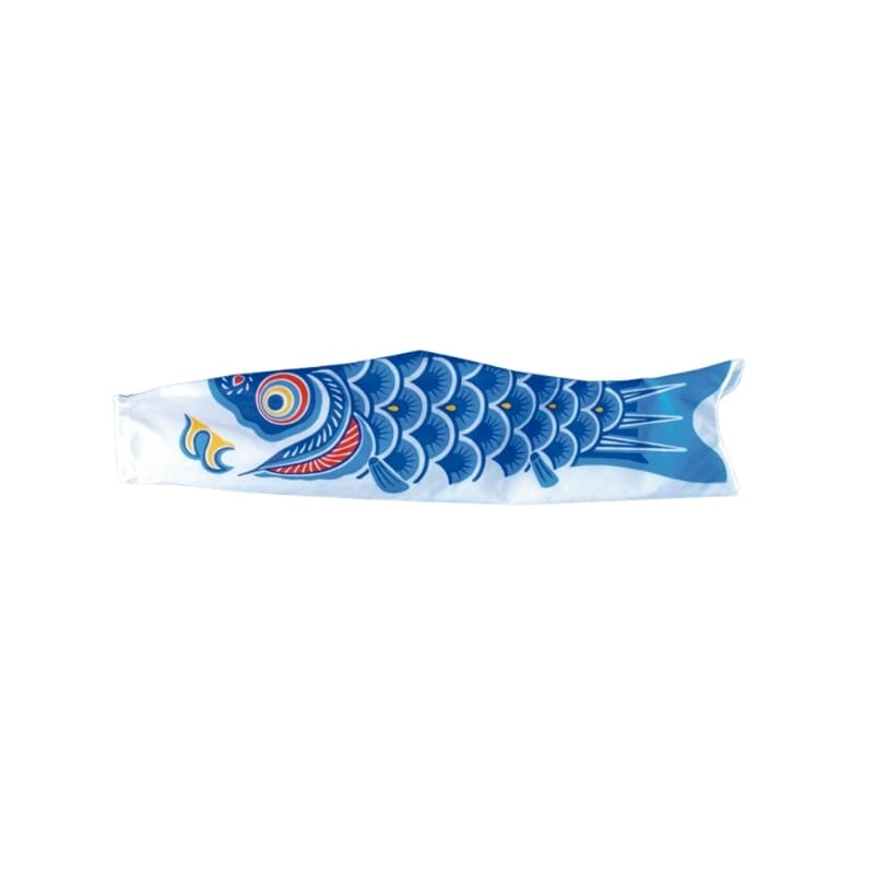 Koinobori Japonaise Traditionnelle Bleue 60 cm