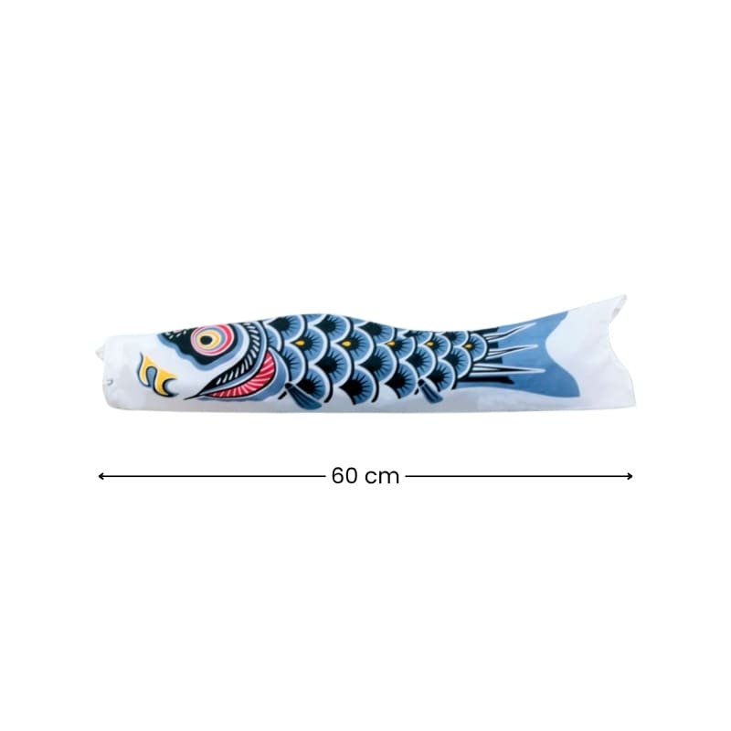 Koinobori Japonaise Traditionnelle Noire 60 cm