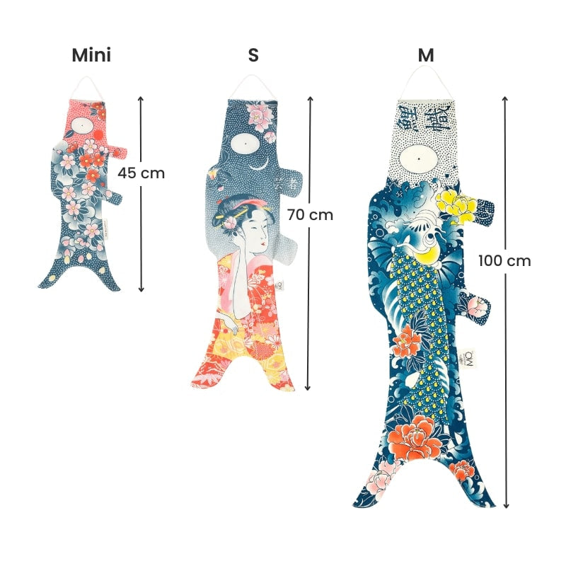 Koinobori Kimono Fleuri (S)