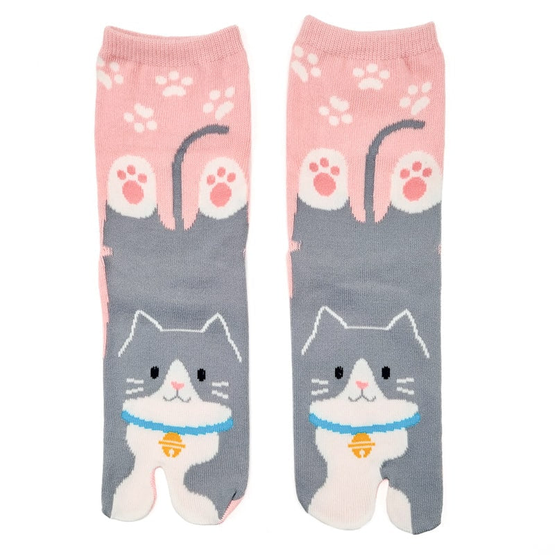 Lot Chaussettes Tabi Neko - 6 Paires - EU 36-40