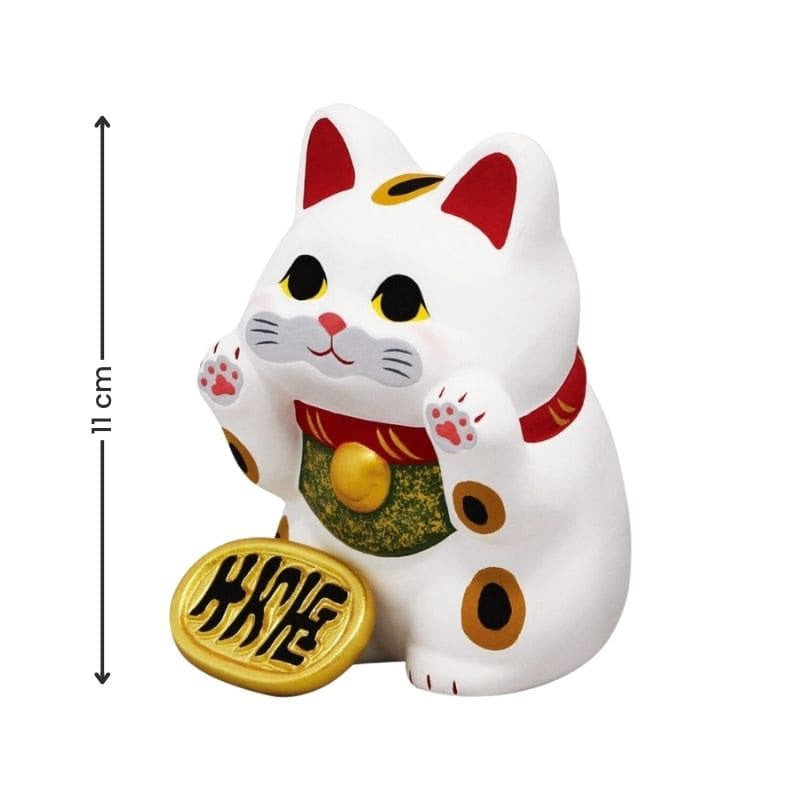 Maneki Neko Kawaii Blanc