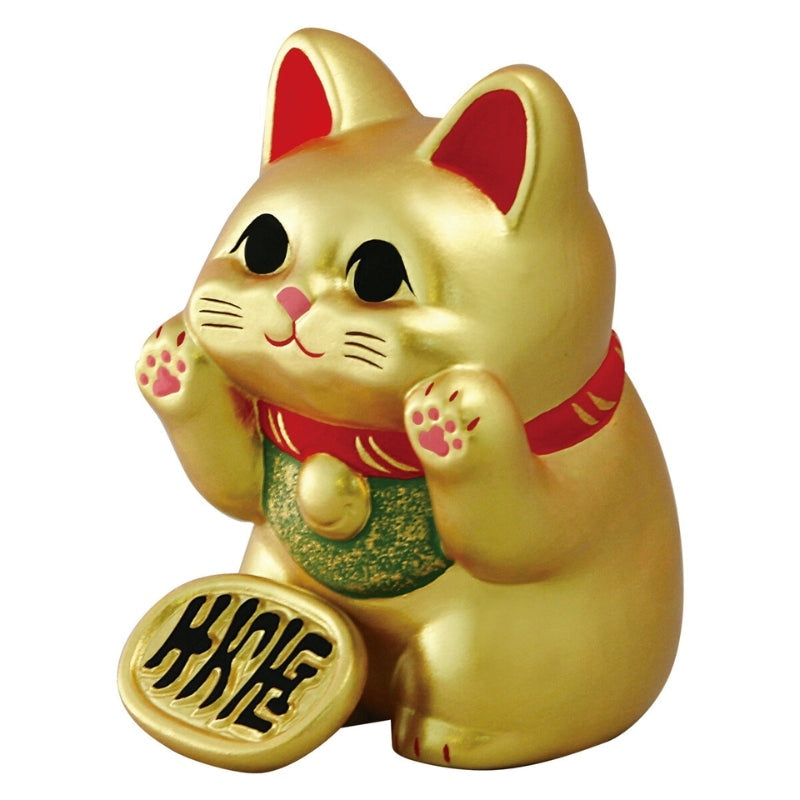 Maneki Neko Kawaii Doré