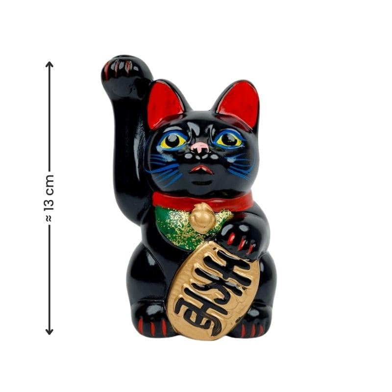 Maneki Neko Noir Seto - 13 cm