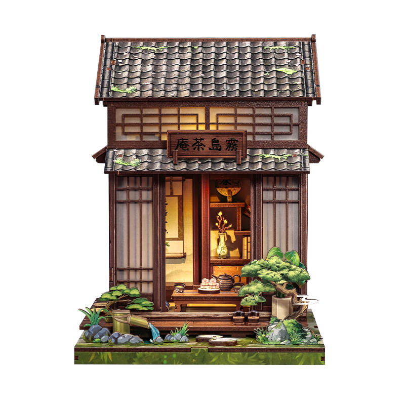 Maquette Japonaise Bois Kirishima Cha-An