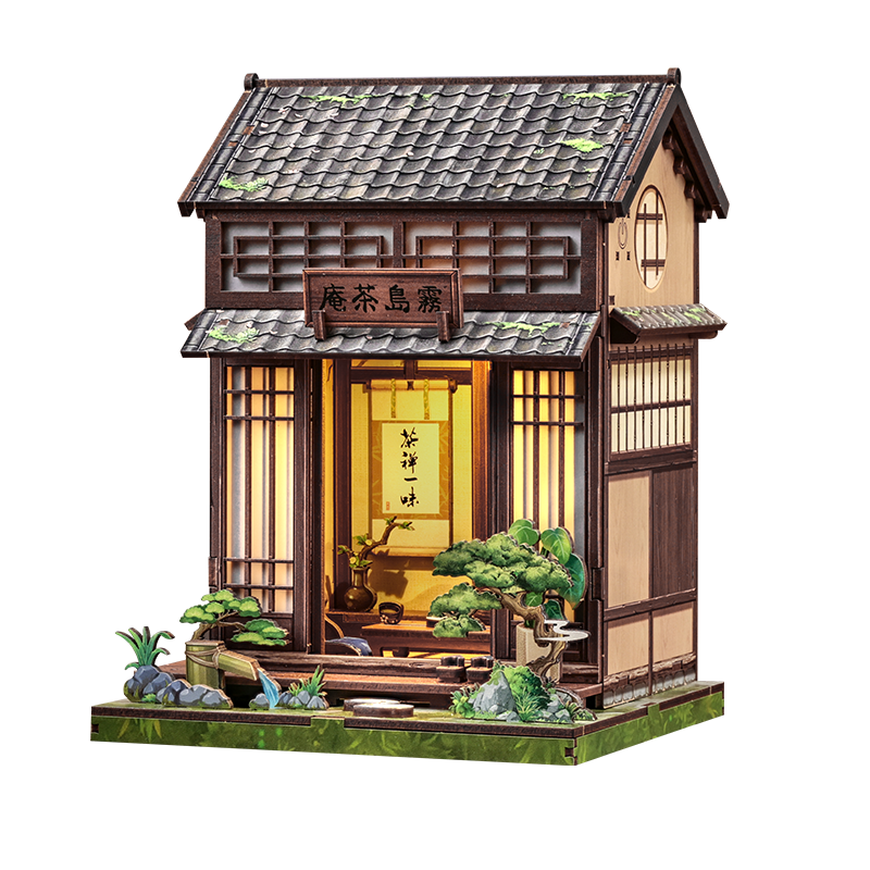 Maquette Japonaise Bois Kirishima Cha-An