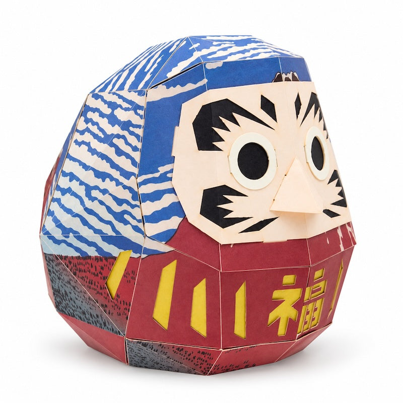 Maquette Japonaise Papier Daruma