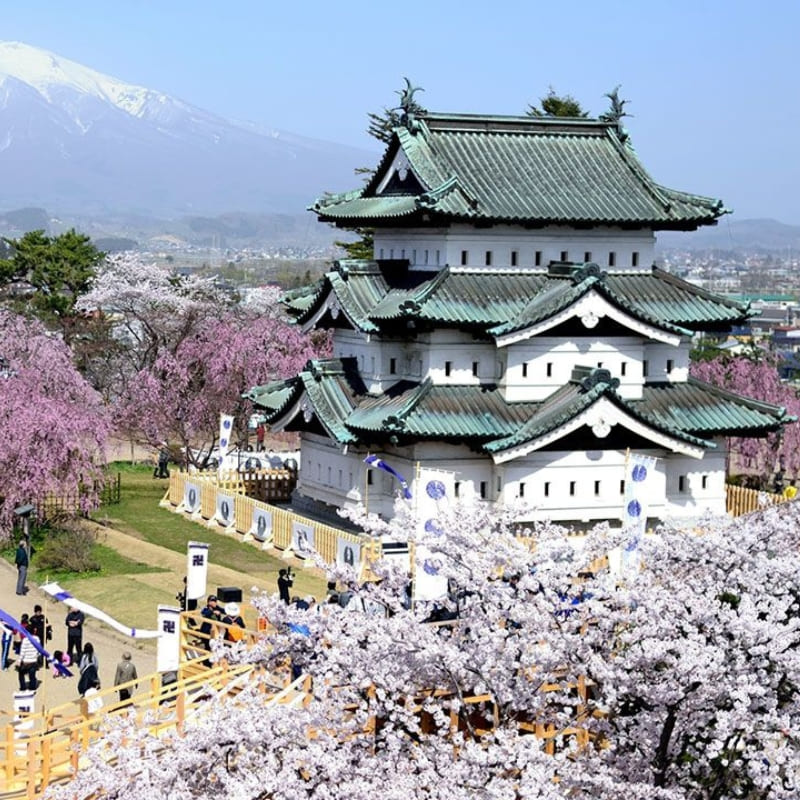 Maquette Miniature Japonaise - Château de Hirosaki