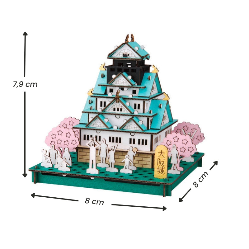 Maquette Miniature Japonaise - Château d’Osaka