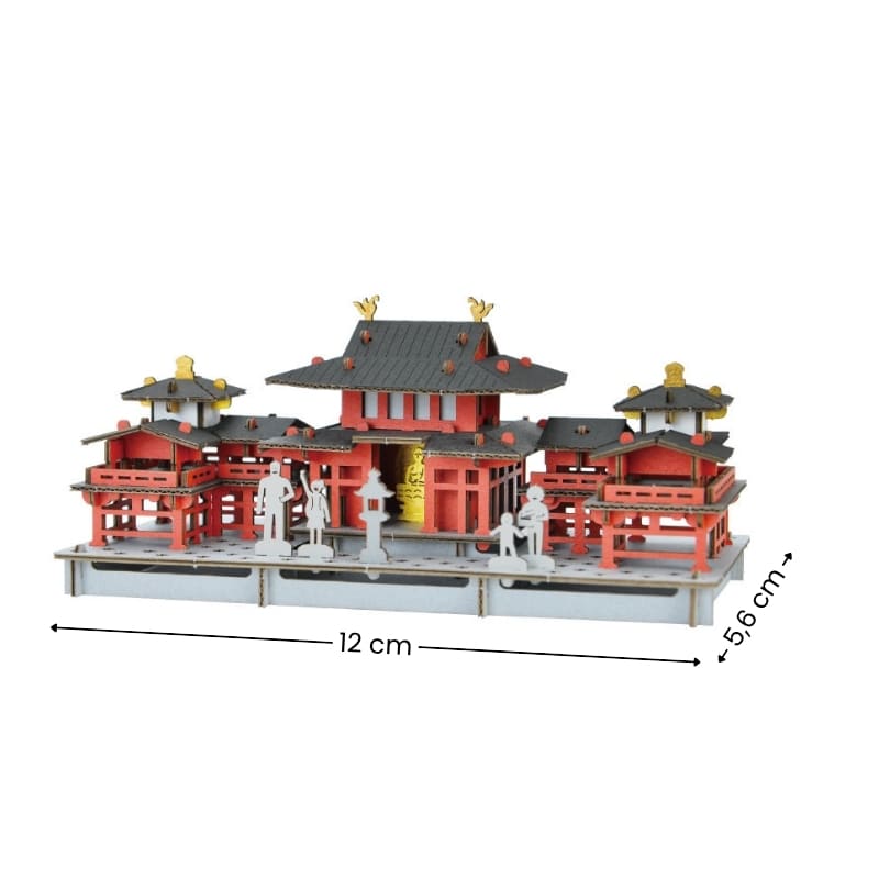 Maquette Miniature Japonaise - Temple Byōdō-in