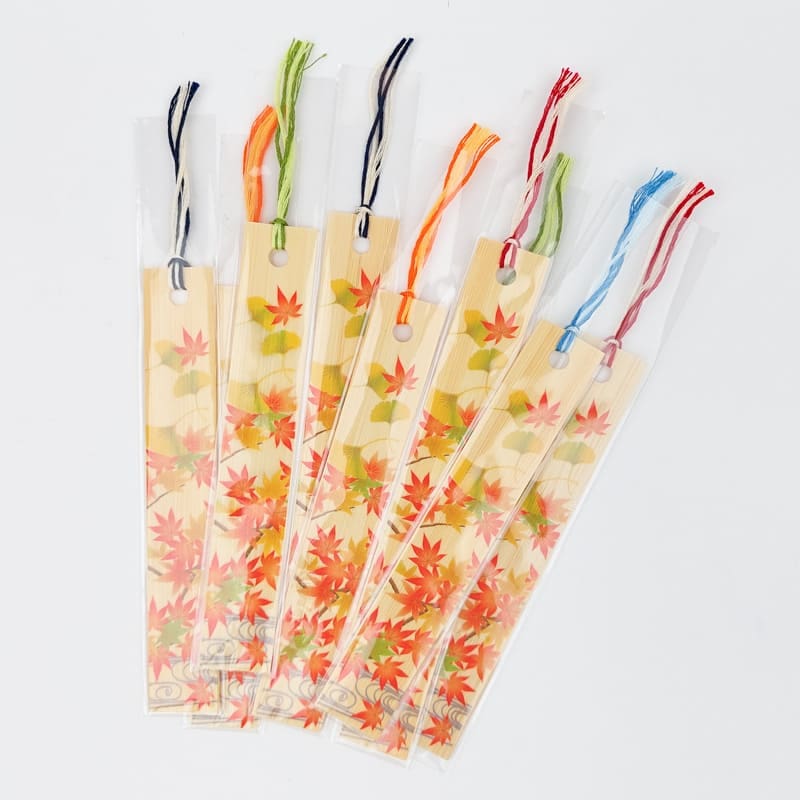 Marque-Page Japonais Feuilles d’Automne