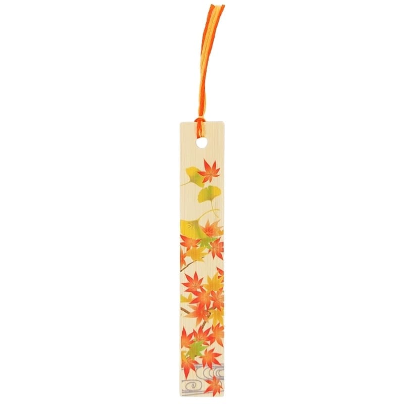 Marque-Page Japonais Feuilles d’Automne