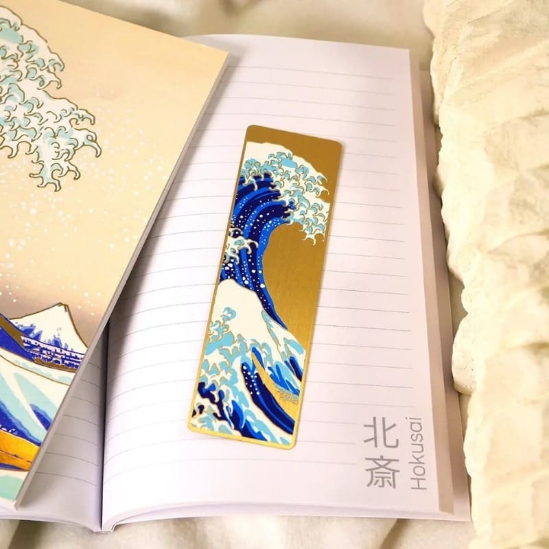 Marque-page Métal Grande Vague de Kanagawa
