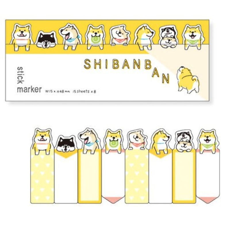 Marque-Pages Stickers Shibanban