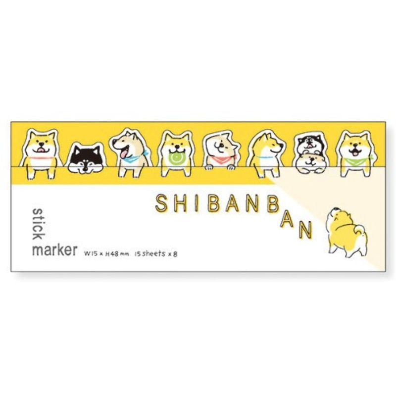 Marque-Pages Stickers Shibanban