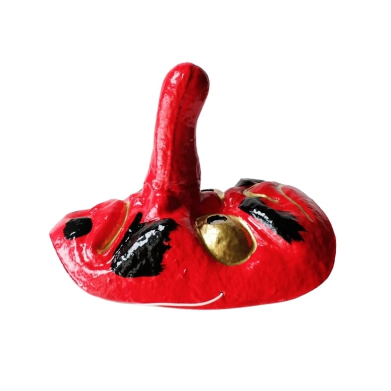 Masque Tengu Papier Mâché