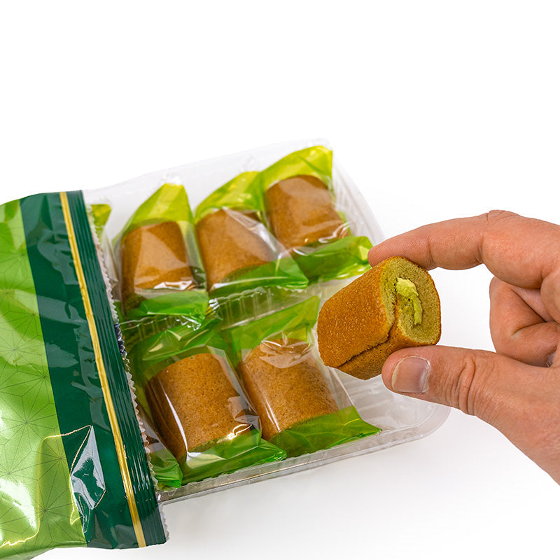 Mini Gâteaux Roulés Uji Matcha
