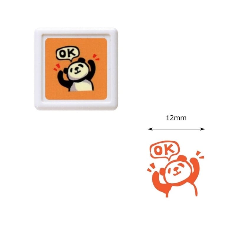 Mini Tampon Japonais Panda