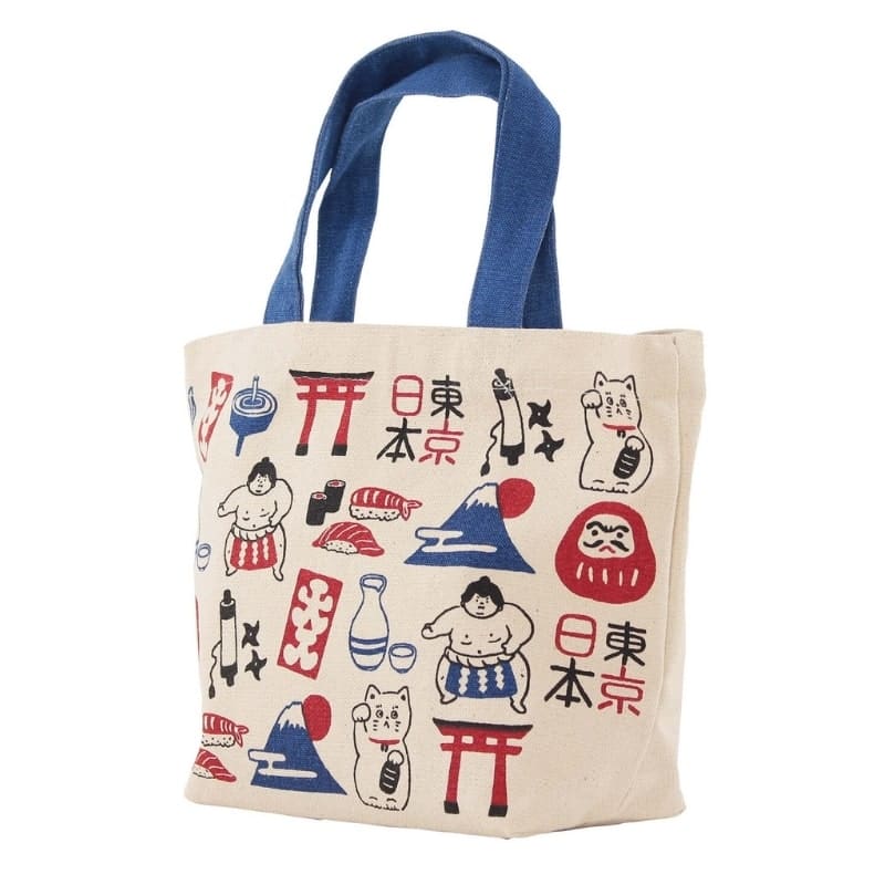 Mini Tote Bag Symboles du Japon
