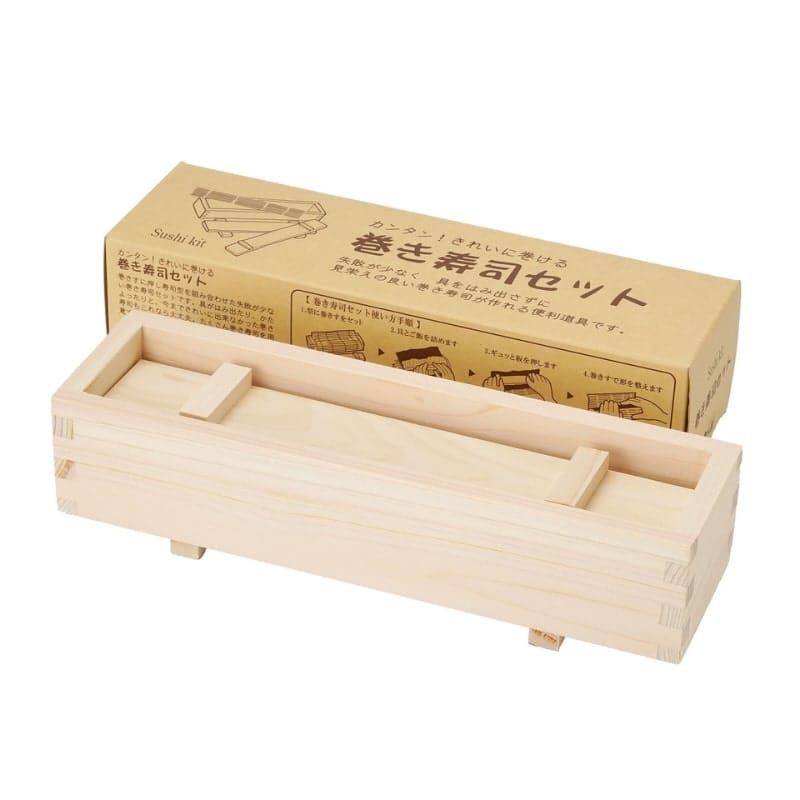 Moule à Sushi Hinoki & Tapis Bambou