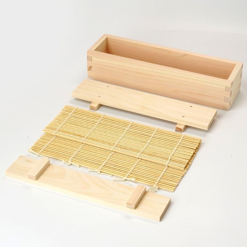 Moule à Sushi Hinoki & Tapis Bambou