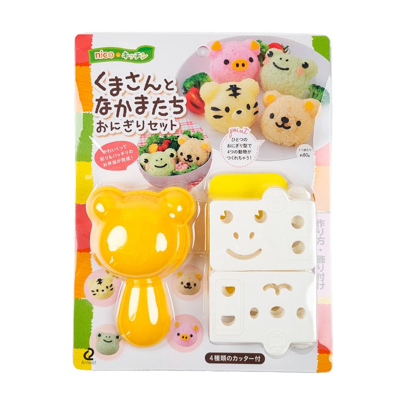 Moule Onigiri Animaux Kawaii