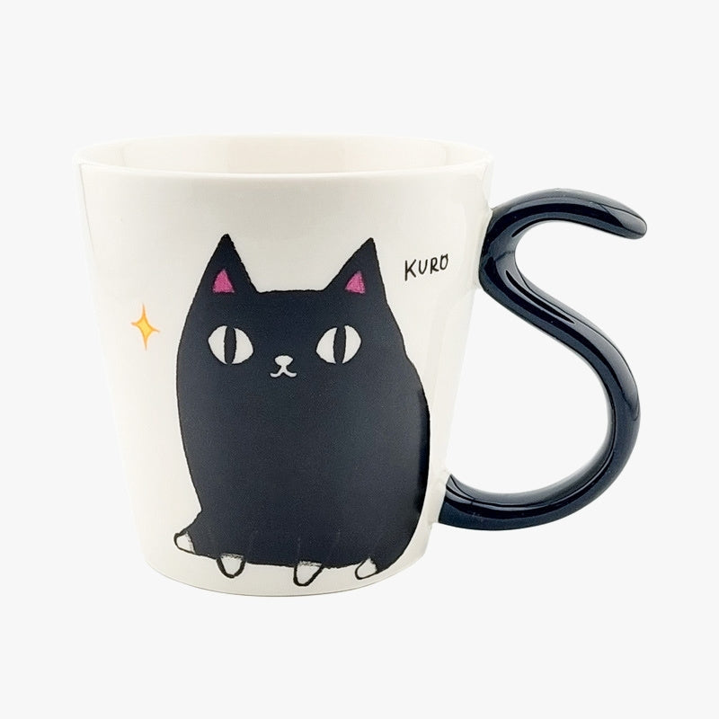 Mug Chat Neko Kuro