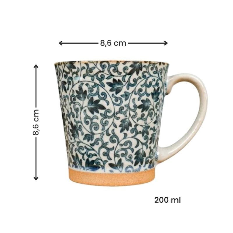 Mug Japonais Céramique Bleu