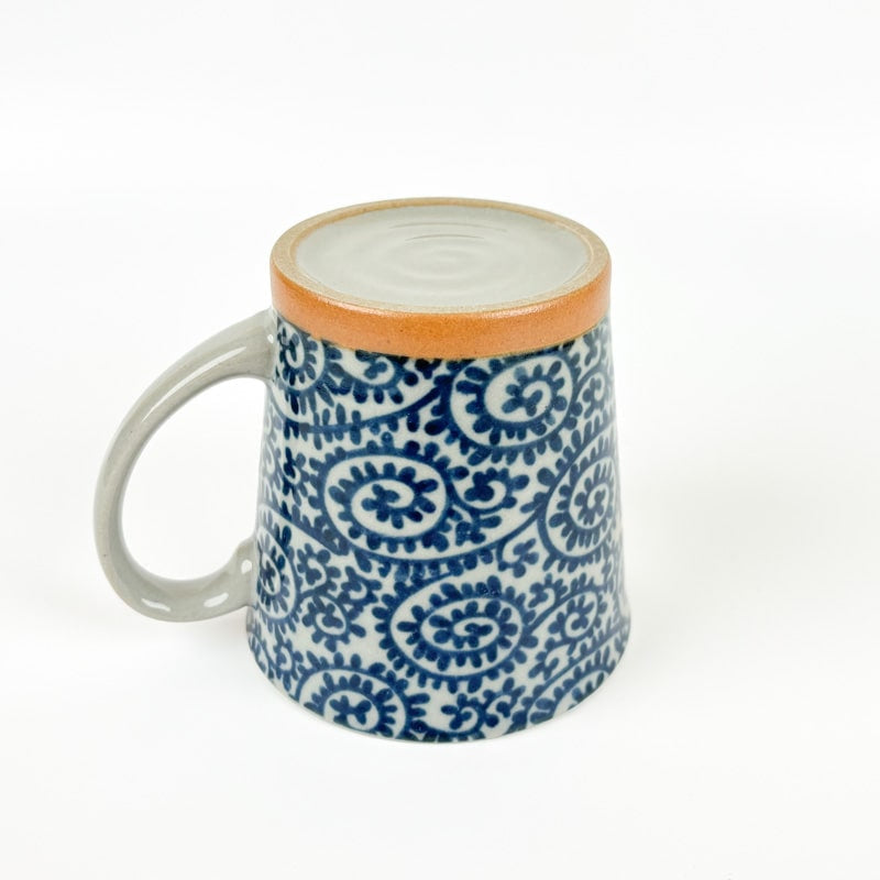 Mug Japonais Karakusa Bleu