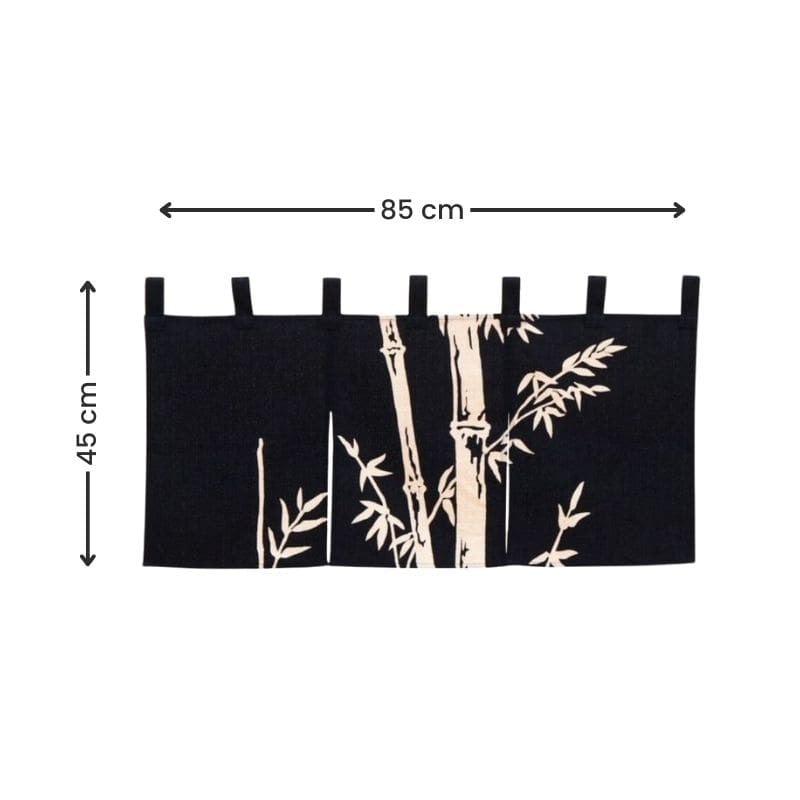 Noren Court Japonais Bambou - 85 x 45 cm