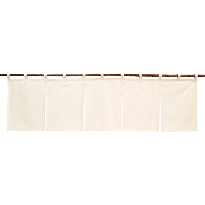 Noren Japonais Court Beige - 175 x 50 cm