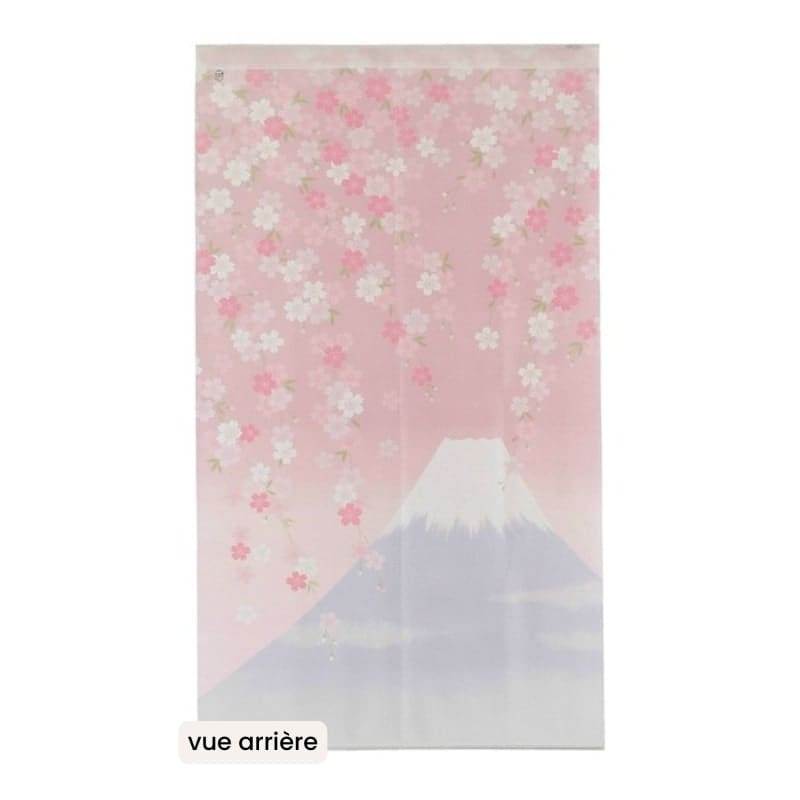 Noren Japonais Fuji Sakura - 85 x 150 cm