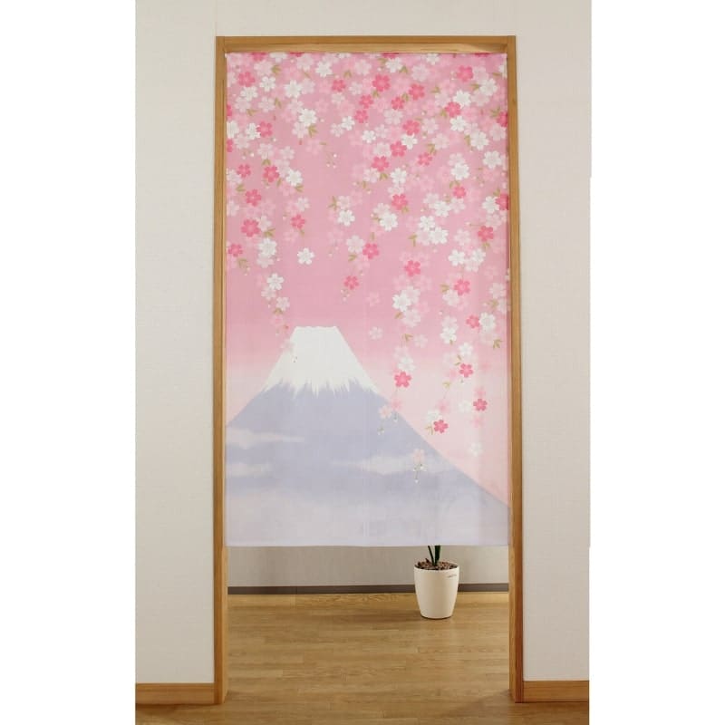 Noren Japonais Fuji Sakura - 85 x 150 cm