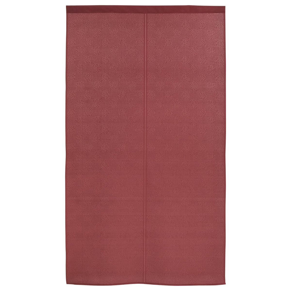 Noren Japonais Ichimatsu Bordeaux 85 x 150 cm