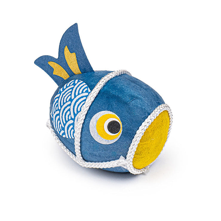 Okiagari Porte-Bonheur Koï Bleue
