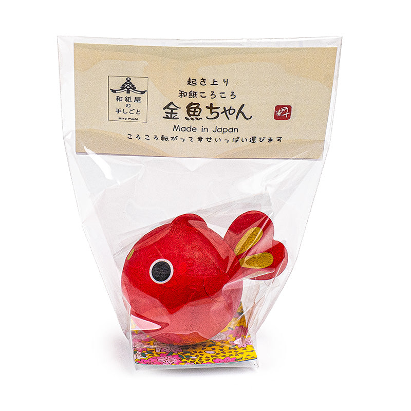 Okiagari Porte-Bonheur Poisson Rouge
