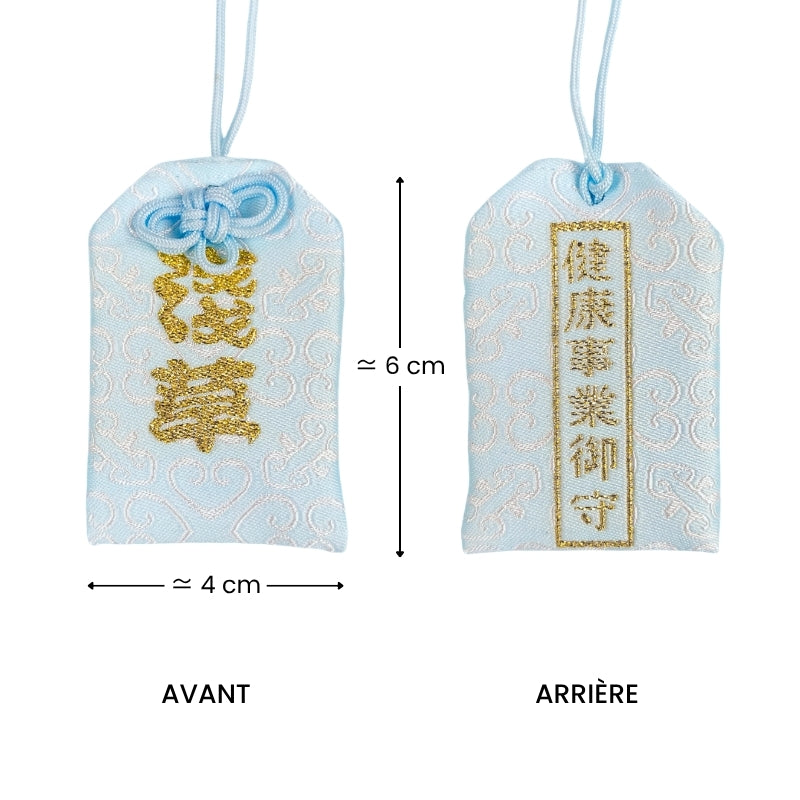 Omamori Bleu - Santé et Succès