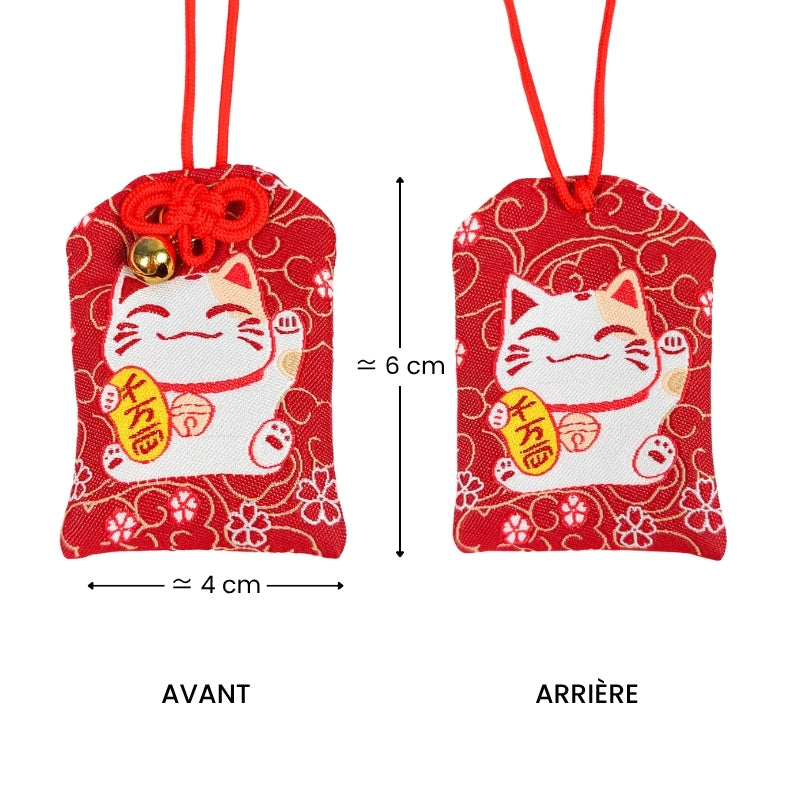 Omamori Chat Porte-Bonheur