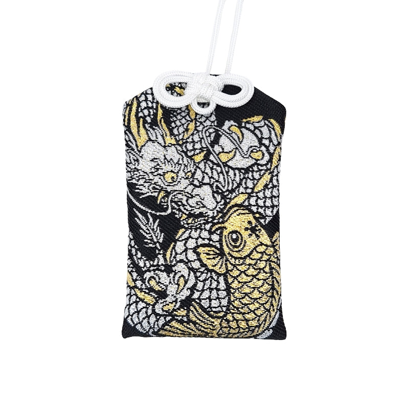 Omamori Japonais Dragon & Carpe