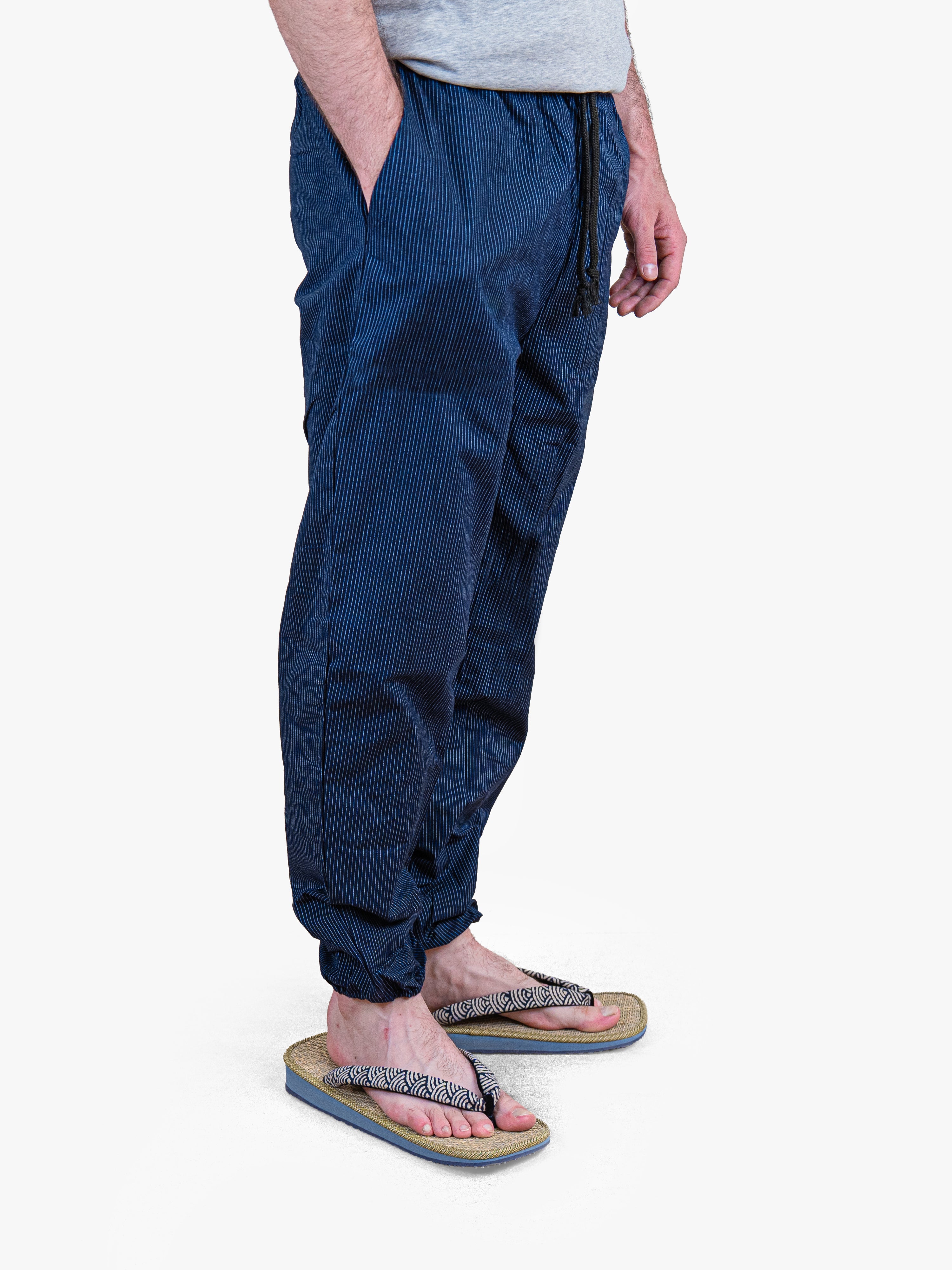 Pantalon Japonais Homme à Rayures Tatejima