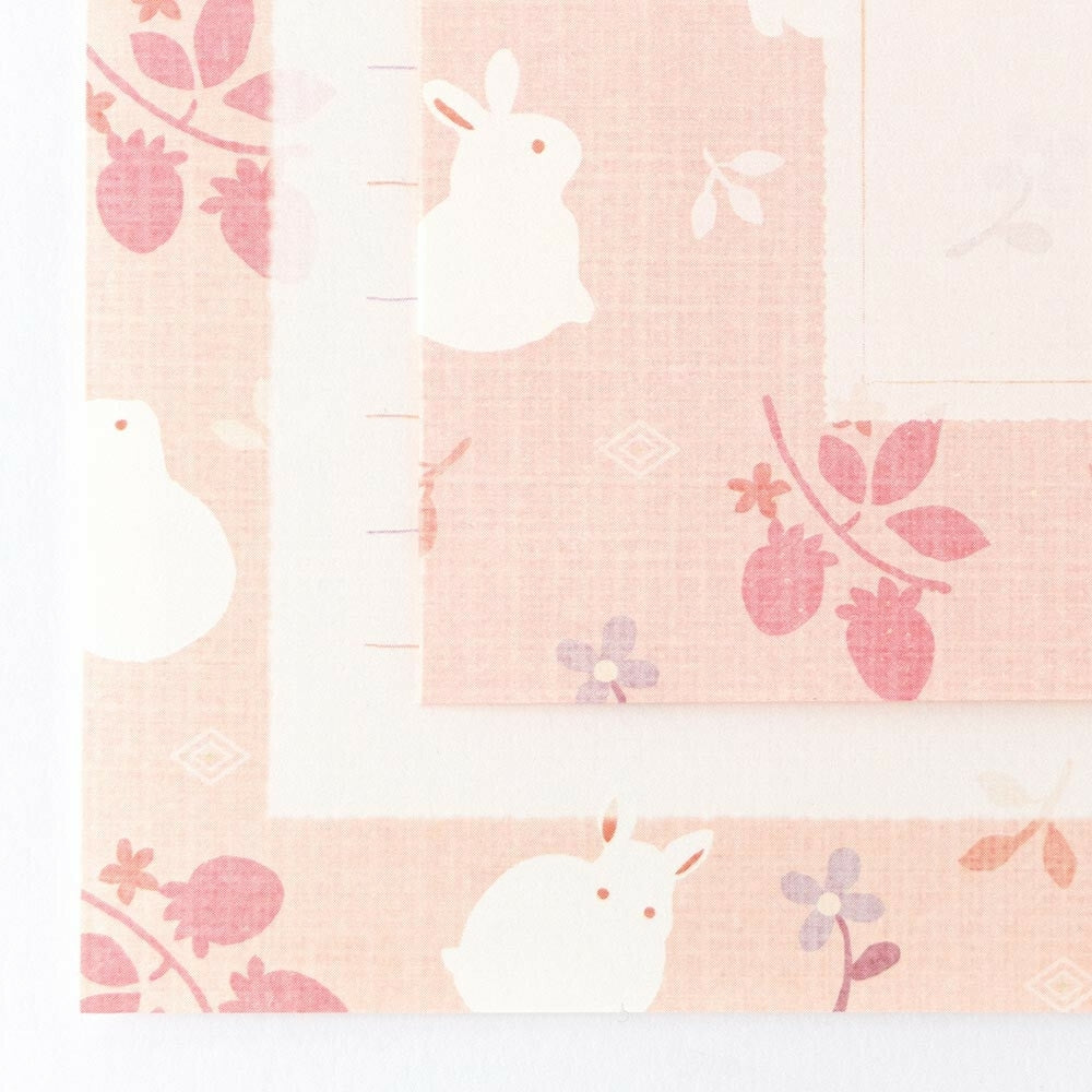 Papier à Lettre & Enveloppe Lapin