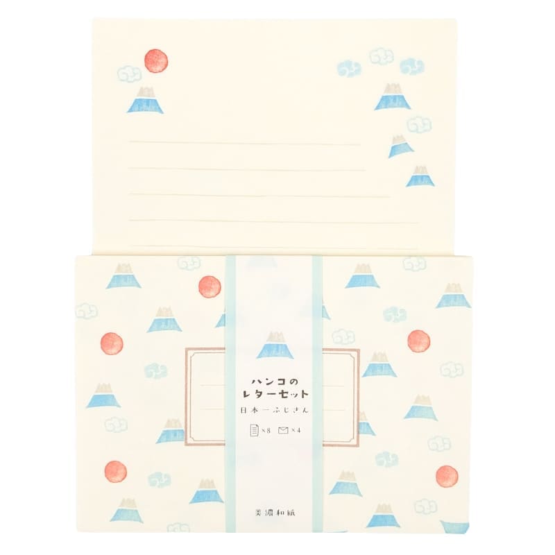Papier à Lettre & Enveloppe Mont Fuji