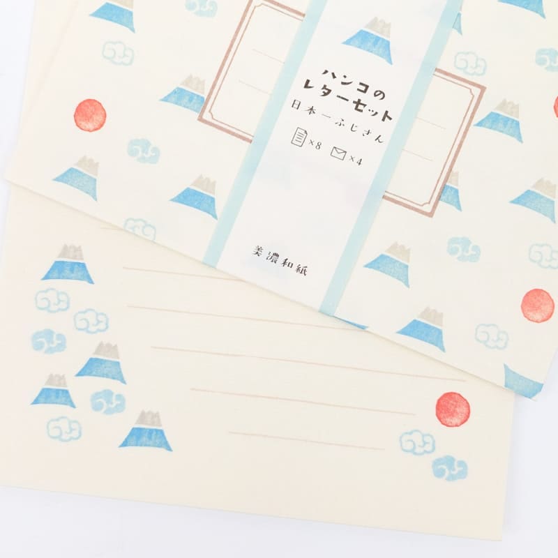 Papier à Lettre & Enveloppe Mont Fuji