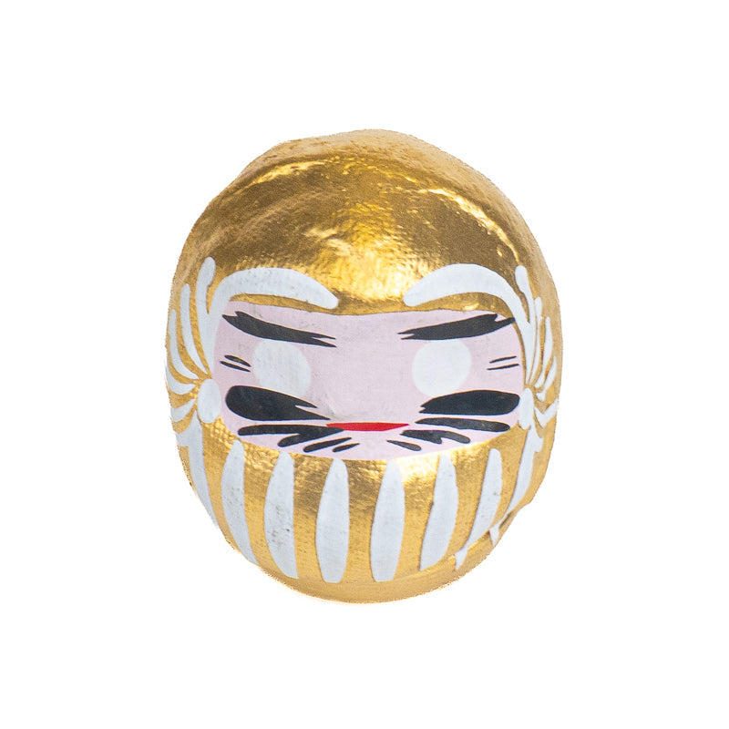 Petit Daruma Japonais 4 cm - Coloris multiples Or