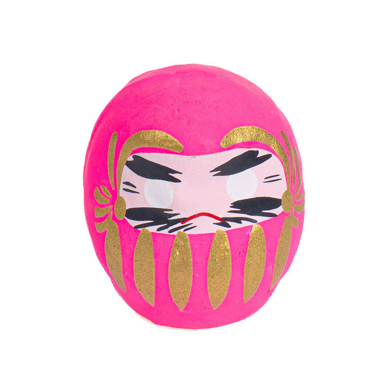Petit Daruma Japonais 4 cm - Coloris multiples Rose