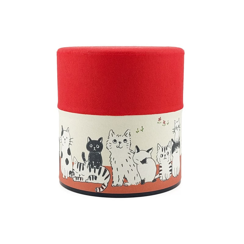 Petite Boîte à Thé Japonaise Cats