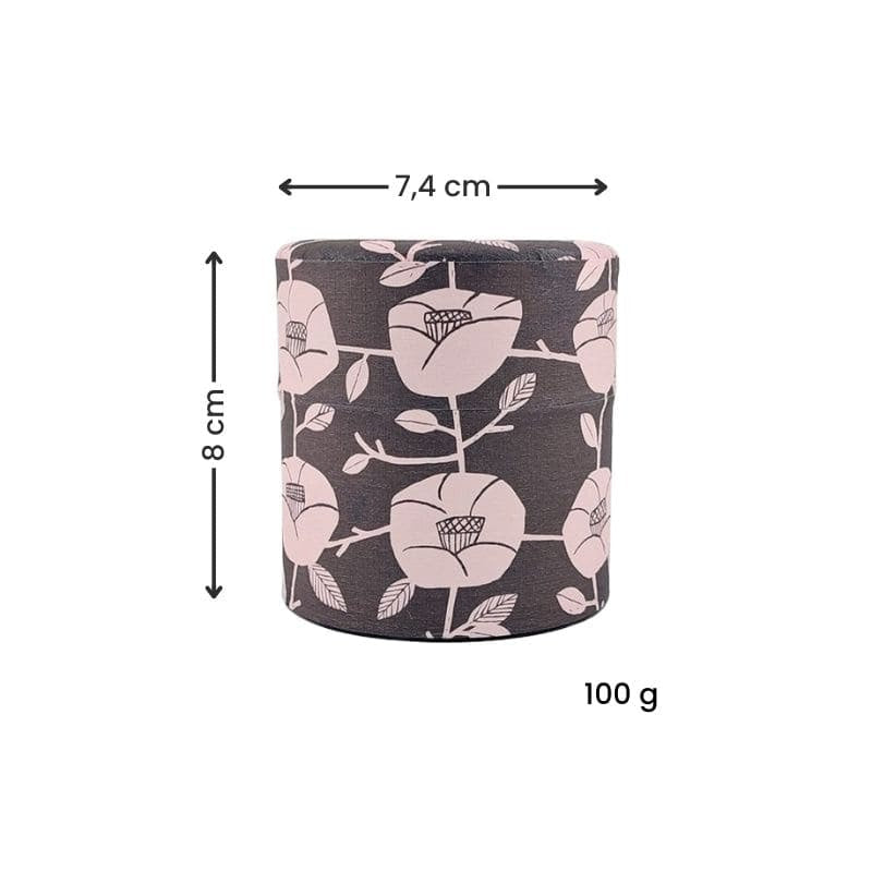 Petite Boîte à Thé Japonaise Tsubaki