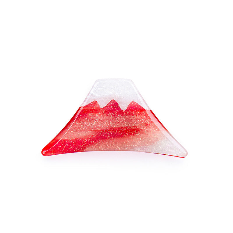 Pince à Cheveux Japonaise Mont Fuji Rose