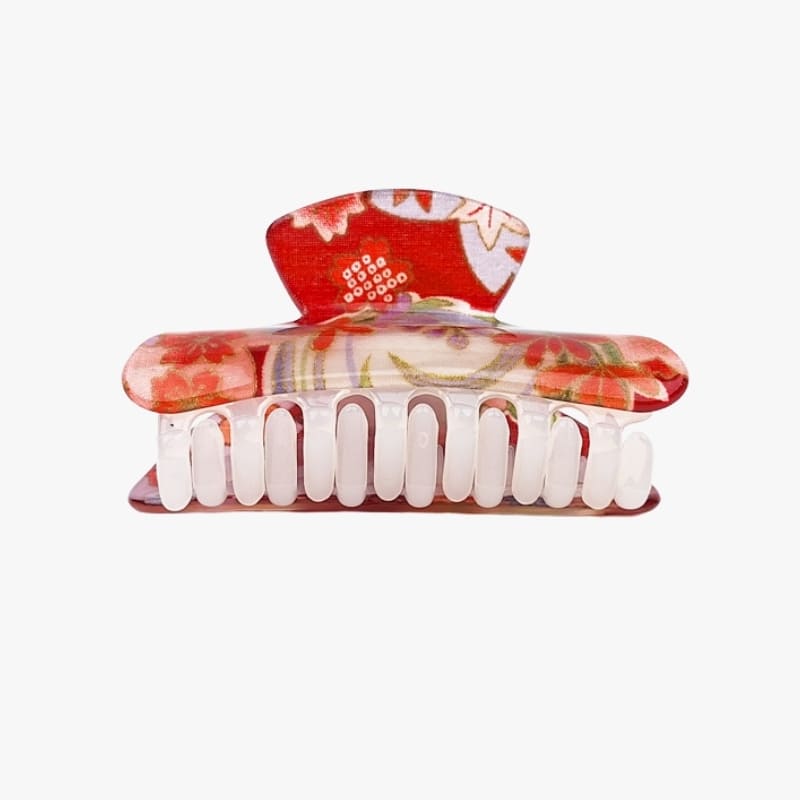 Pince à Cheveux Japonaise Rouge